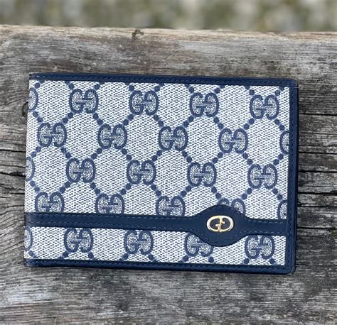 portafoglio a soffietto gucci vintage